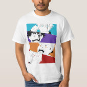 anime t-shirt print: jujutsu kaisen tシャツ (正面)