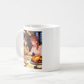 (Anime -Thanksgiving IV) Classic Mug, 11 oz コーヒーマグカップ (正面左)