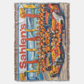 Anime throw blanket スローブランケット (正面縦)