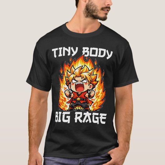 ANIME - TINY BODY BIG RAGE Tシャツ (正面)