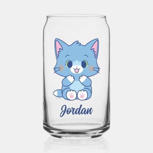 Anime TomとJerry - Tom ガラス缶 (正面)