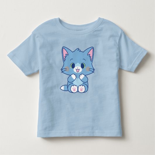 Anime TomとJerry - Tom トドラーTシャツ (正面)
