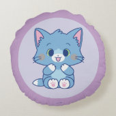 Anime TomとJerry - Tom ラウンドクッション (裏面)