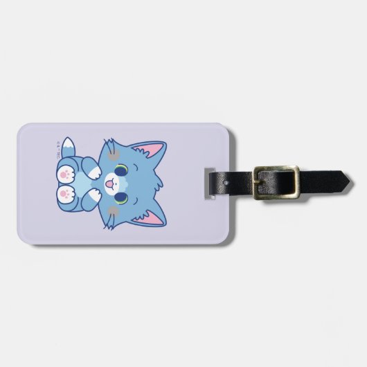 Anime TomとJerry - Tom ラゲッジタグ (正面横)