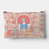Anime Tom、Jerry、Tuffyベーカリー アクセサリーポーチ (裏面)
