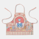 Anime Tom、Jerry、Tuffyベーカリー エプロン (正面)