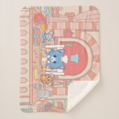 Anime Tom、Jerry、Tuffyベーカリー シェルパブランケット (正面)