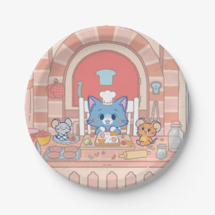Anime Tom、Jerry、Tuffyベーカリー ペーパープレート