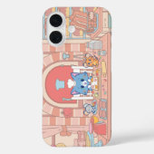 Anime Tom、Jerry、Tuffyベーカリー Case-Mate iPhoneケース (裏面)