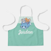 Anime Tom、Jerry、Tuffy エプロン (正面)