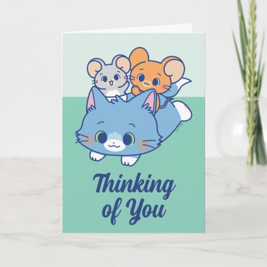 Anime Tom、Jerry、Tuffy カード (正面)