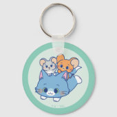 Anime Tom、Jerry、Tuffy キーホルダー (正面)