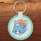 Anime Tom、Jerry、Tuffy キーホルダー (正面)
