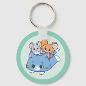 Anime Tom、Jerry、Tuffy キーホルダー (裏面)