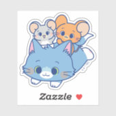 Anime Tom、Jerry、Tuffy シール (シート)