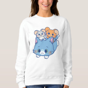 Anime Tom、Jerry、Tuffy スウェットシャツ
