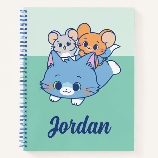 Anime Tom、Jerry、Tuffy ノートブック (正面)