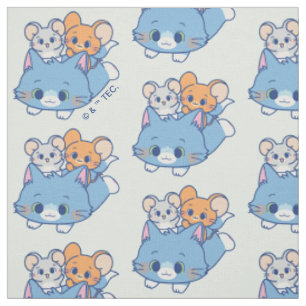 Anime Tom、Jerry、Tuffy ファブリック