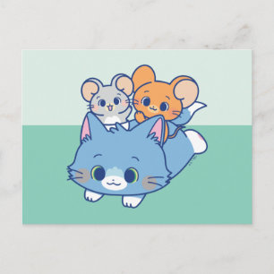 Anime Tom、Jerry、Tuffy ポストカード