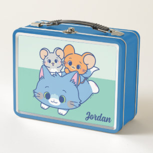 Anime Tom、Jerry、Tuffy メタルランチボックス