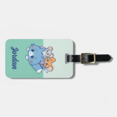 Anime Tom、Jerry、Tuffy ラゲッジタグ (正面横)