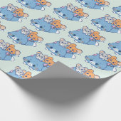 Anime Tom、Jerry、Tuffy ラッピングペーパー (角)