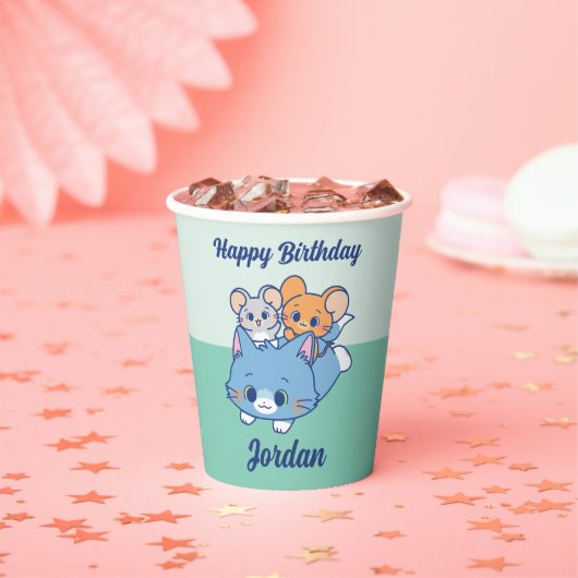 Anime Tom、Jerry、Tuffy 紙コップ (インサイチュ)