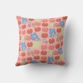 Anime Tom、Jerry、Tuffy Apple Pattern クッション (裏面)