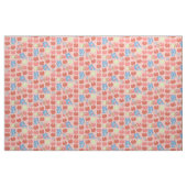 Anime Tom、Jerry、Tuffy Apple Pattern ファブリック (ヤード)