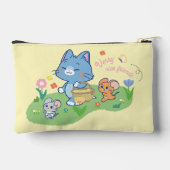 Anime Tom、Jerry、Tuffy Picnic アクセサリーポーチ (裏面)