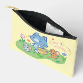 Anime Tom、Jerry、Tuffy Picnic アクセサリーポーチ (見開き)