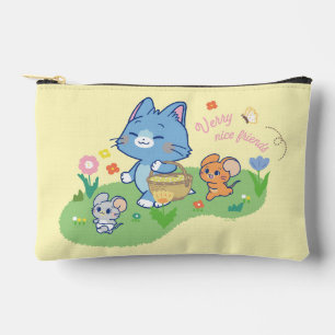 Anime Tom、Jerry、Tuffy Picnic アクセサリーポーチ