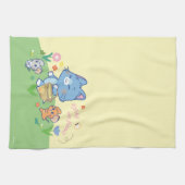 Anime Tom、Jerry、Tuffy Picnic キッチンタオル (横)