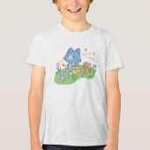 Anime Tom、Jerry、Tuffy Picnic トライブレンドＴシャツ (正面)
