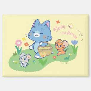 Anime Tom、Jerry、Tuffy Picnic マグネット