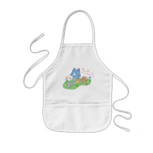 Anime Tom、Jerry、Tuffy Picnic 子供用エプロン