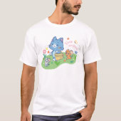 Anime Tom、Jerry、Tuffy Picnic Tシャツ (正面)
