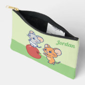 Anime TuffyとJerry Apple 転が's アクセサリーポーチ (見開き)