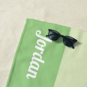 Anime TuffyとJerry Apple 転が's ビーチタオル (インサイチュ)