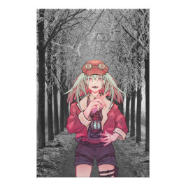 Anime, V Tuber, VTuber Road フォトプリント