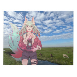 Anime, V Tuber, VTuber, sky ノートパッド