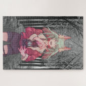 Anime, V Tuber VTuber, snow ジグソーパズル (横)