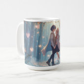 Anime Valentine Mug コーヒーマグカップ (正面左)