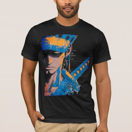 Anime Vibes Unleashed – Streetwear Edition Tシャツ (正面)