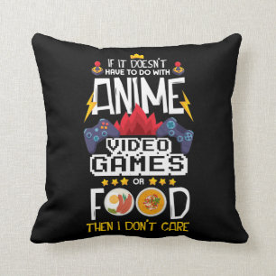 Anime Video Game Food Gamerおたくゲームコントローラ クッション