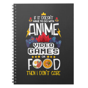 Anime Video Game Food Gamerおたくゲームコントローラ ノートブック