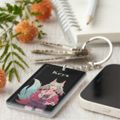 Anime, VTuber, keys キーホルダー (正面右)
