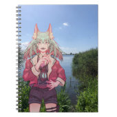 anime, VTuber, V Tuber, lake ノートブック (正面)