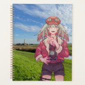 Anime, VTuber, V Tuber, stoomgemaal プランナー手帳 (正面)