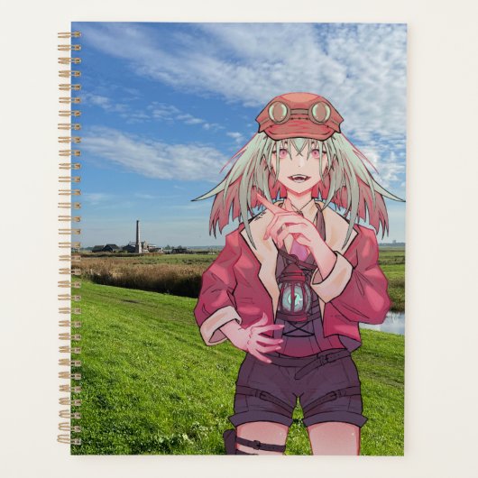 Anime, VTuber, V Tuber, stoomgemaal プランナー手帳 (正面)